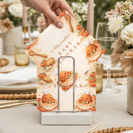 Sweet Italian Meatball Baby Shower Serviette