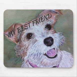 SWEET JACK RUSSELL MOUSEPAD