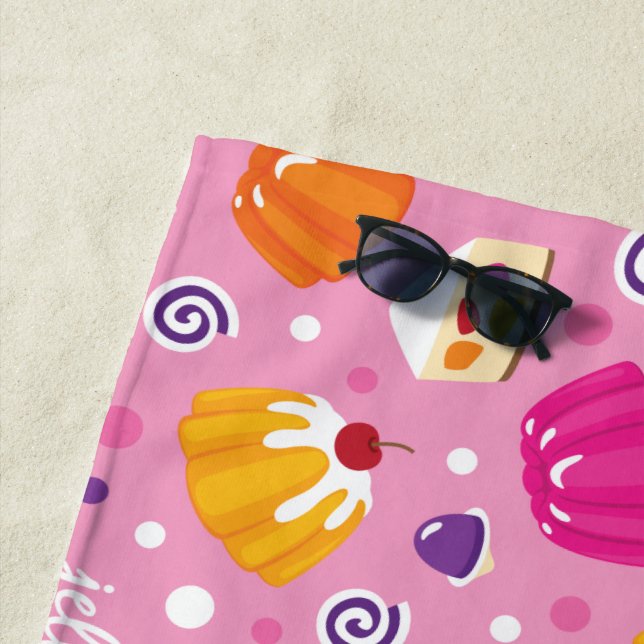 Sweet Jellies Strandtuch (Beispiel)