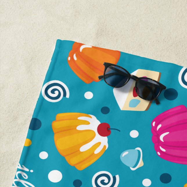 Sweet Jellies Strandtuch (Beispiel)