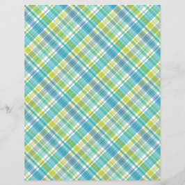 Sweet Kariert Pastel Blue Green
