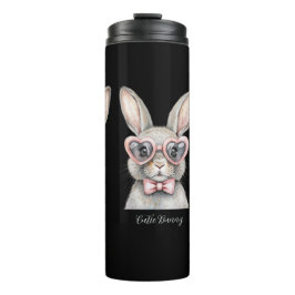 Sweet Kawaii Bunny Insulated Flask thermal bottle Thermosbecher