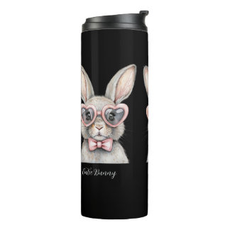 Sweet Kawaii Bunny Insulated Flask thermal bottle Thermosbecher