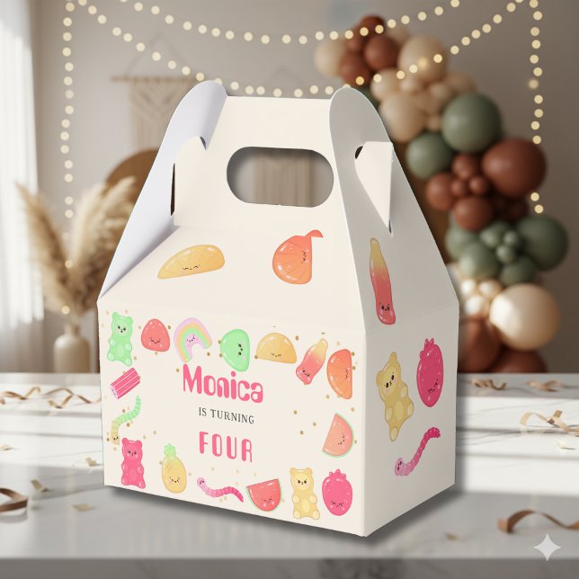 Sweet kawaii gummi Bonbons Geburtstag Geschenkschachtel (Von Creator hochgeladen)