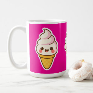 Sweet Kawaii Ice Creme Kaffeetasse