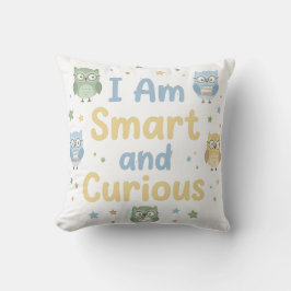 Sweet Kids Curiosity Affirmation Smart Curious Kissen