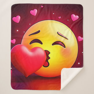 Sweet Kiss Heart Emoji Sherpadecke