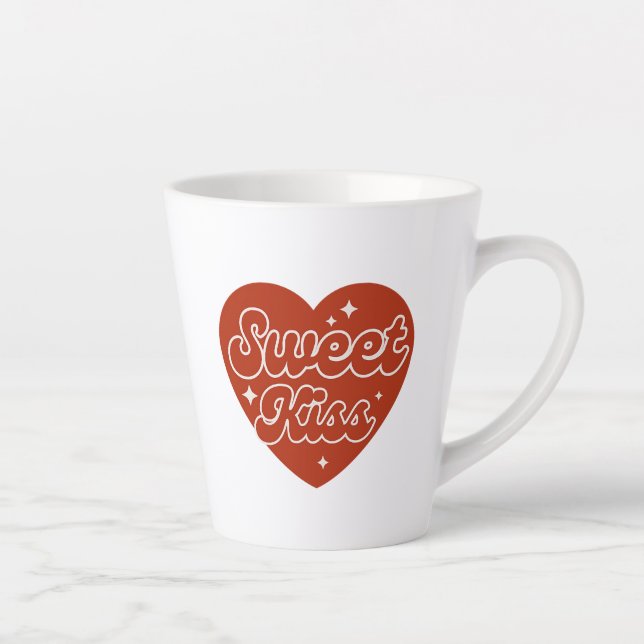 Sweet Kiss Latte Mug Milchtasse (Rechts)