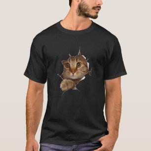 Sweet Kitten Torn Tuch - Funny Cat Lover Cat Owne T-Shirt