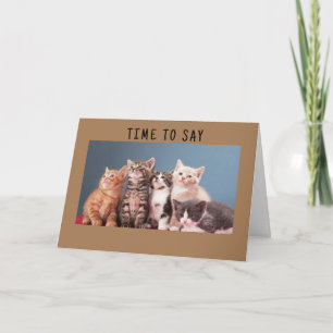 "SWEET KITTENS" GLÜCKLICHE GEBURTSTAGSKARTE KARTE