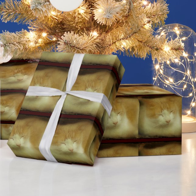 Sweet Kitty Cat Wrapping Paper Geschenkpapier (Feiertage)
