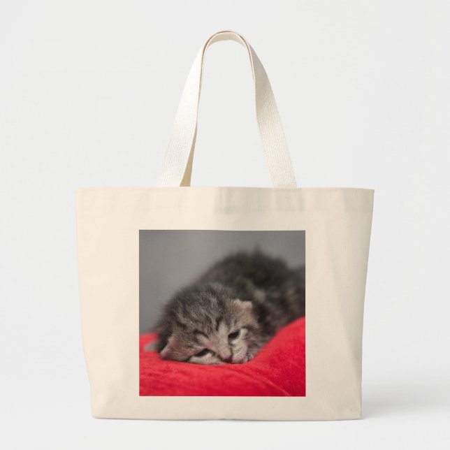 Sweet kitty jumbo stoffbeutel (Vorne)