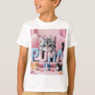 Sweet Kitty Squad   Verspielte und farbenfrohe Kat T-Shirt