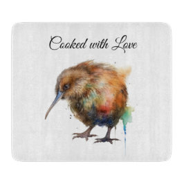 Sweet Kiwi, custom Schneidebrett