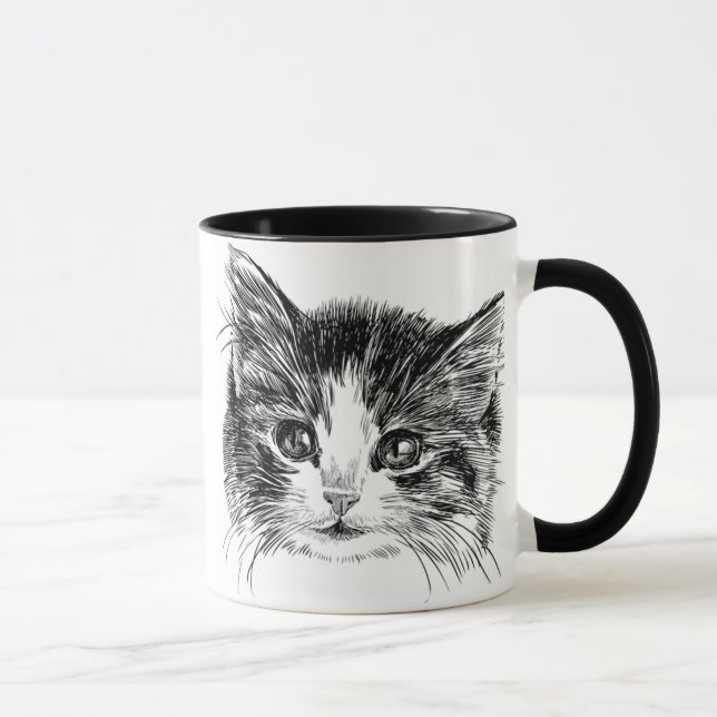 Sweet kleine Kitten Tasse (Rechts)