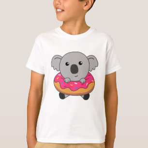 Sweet Koala Koalas Loaf Donut Sprinkles Pink T-Shirt