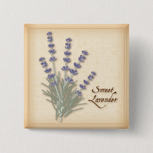 Sweet Lavender Button (Vorderseite)