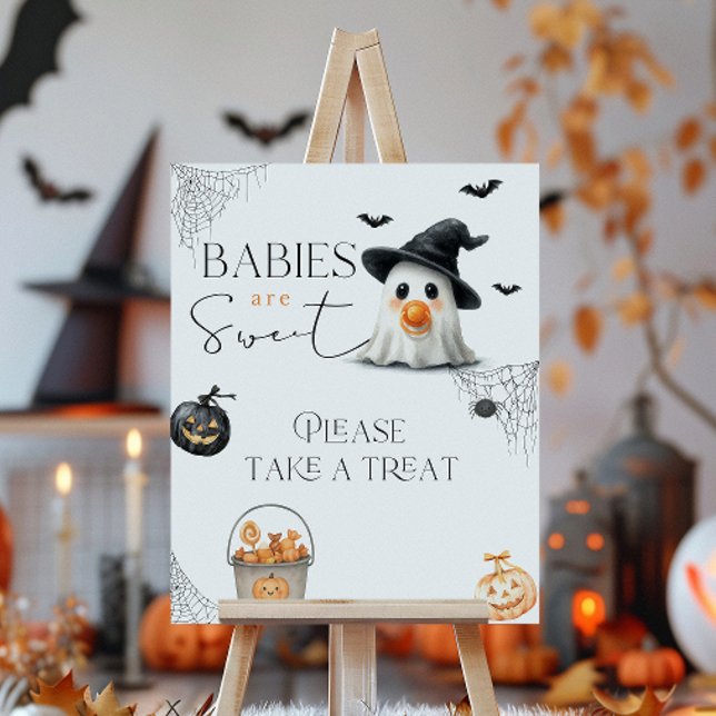 Sweet Leckerei Little Boo Baby Dusche Halloween Poster (Von Creator hochgeladen)