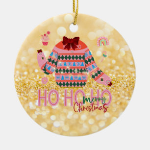 Sweet Leckereien Girls Ugly Christmas Sweater Keramik Ornament