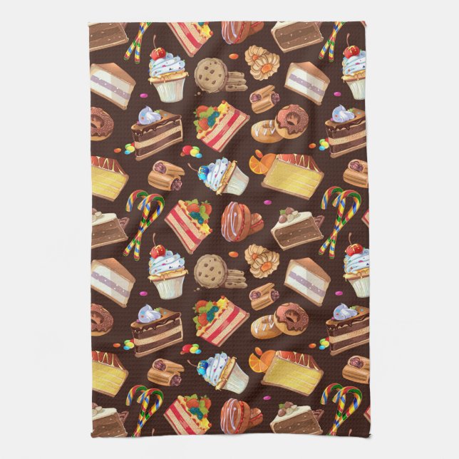Sweet Leckereien Küchentücher (Vertikal)