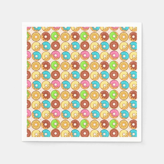 Sweet Leckereien Napkins Serviette (Vorderseite)