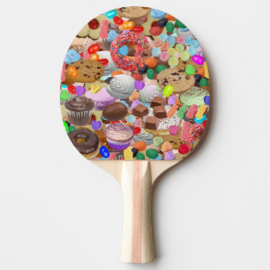 Sweet Leckereien Ping Pong Paddel Tischtennis Schläger