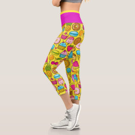 Sweet Leckereien Pop Fashion Capris Leggings