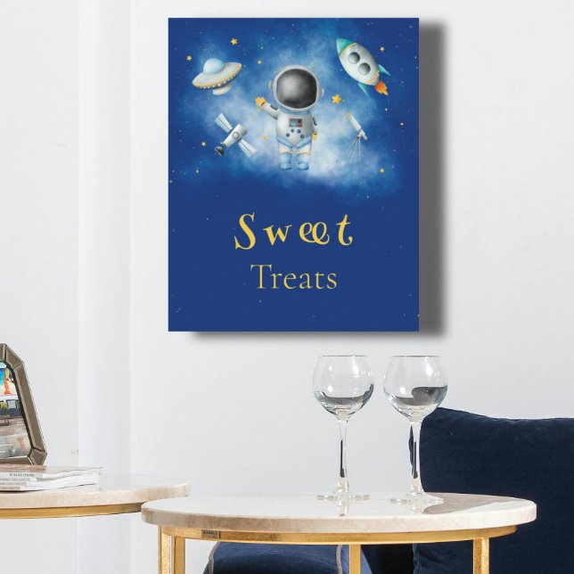 Sweet Leckereien Space Astronaut Junge Raketen Sta Poster (Von Creator hochgeladen)