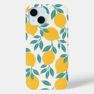 Sweet Lemon Branches Muster Case-Mate iPhone Hülle
