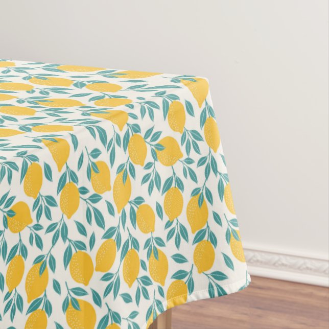 Sweet Lemon Branches Muster Tischdecke (Beispiel)