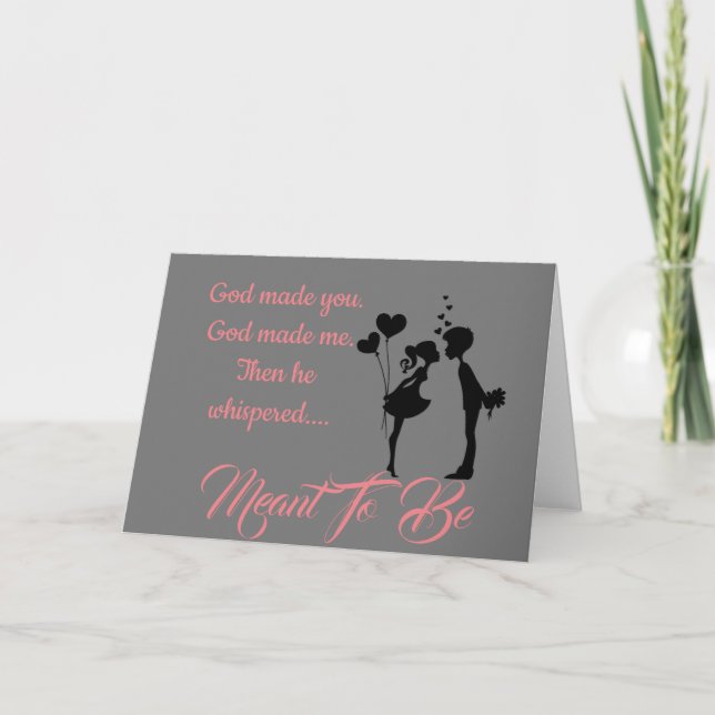 Sweet Liebe Card Feiertagskarte (Vorderseite)