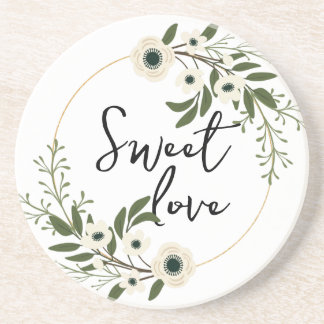 Sweet Liebe Getränkeuntersetzer