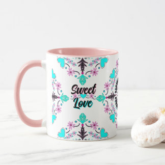 Sweet Liebe Lieben personalisieren Tasse