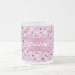 Sweet Liebe Mattiert Glass Kaffee Tasse Cup