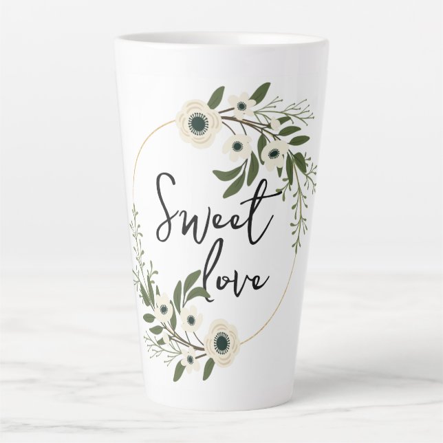 Sweet Liebe Milchtasse (Vorderseite)