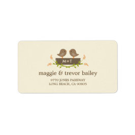 Sweet Liebe Wedding Address Labels Adressaufkleber
