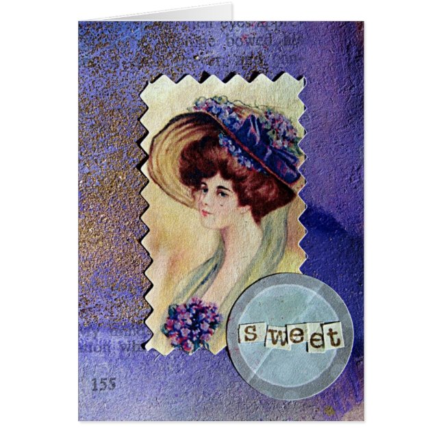 Sweet Lila Vintage Lady (Vorne)