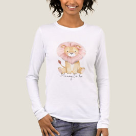 Sweet Lion "Mommy to be" Women's T-shirt Tri-Blend Shirt