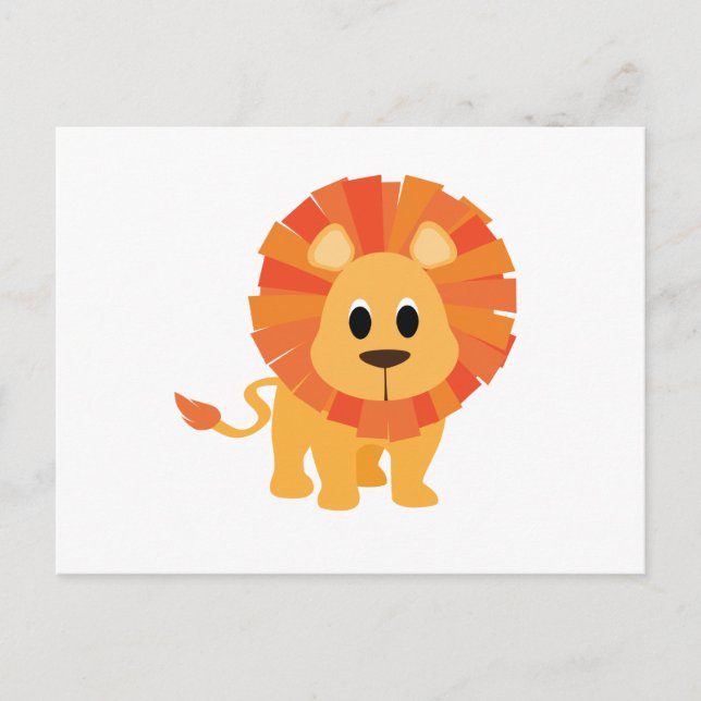Sweet Lion Postkarte (Vorderseite)