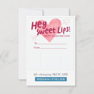 Sweet Lips Card für R + F