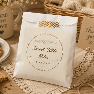 Sweet Lites Bakery Logo Sticker Geschenktütchen