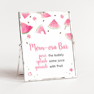 Sweet Little Baby Watermelon Mama Osa Bar Poster