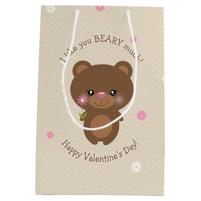 Sweet Little Bear Mittlere Geschenktüte (Rückseite)