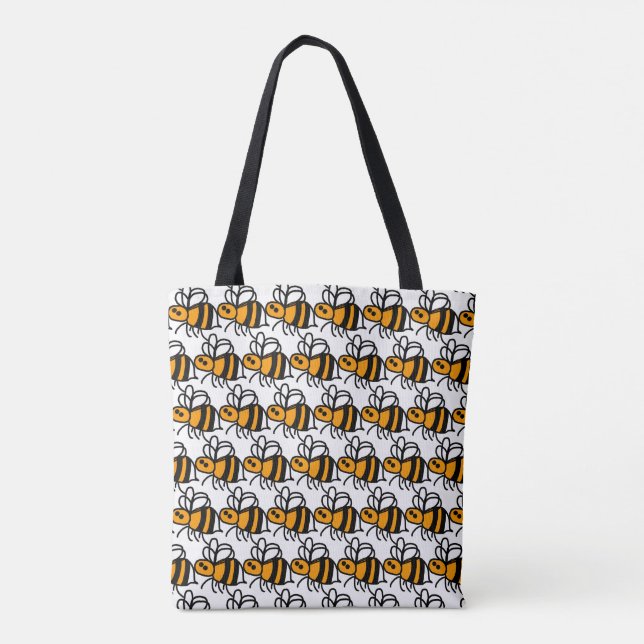 Sweet Little Bee Tote Bag (Rückseite)