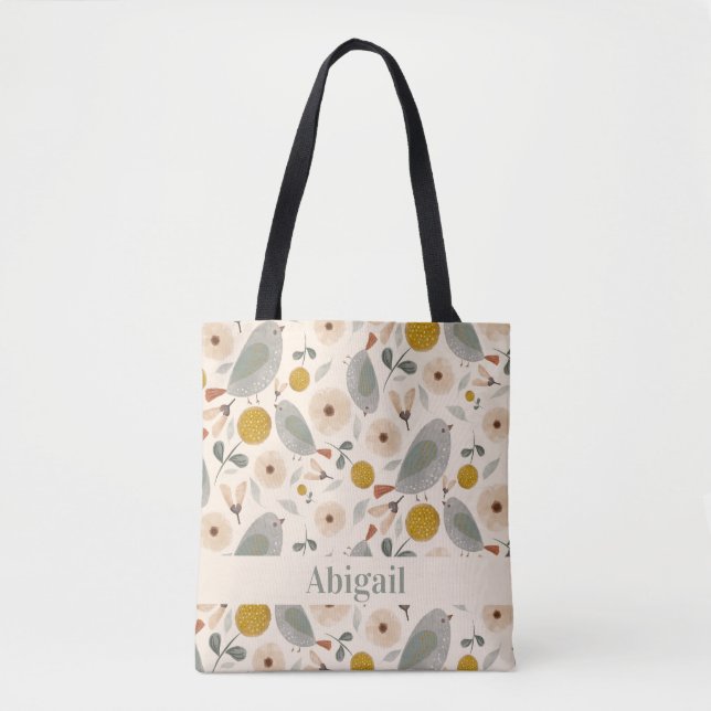 Sweet Little Birds Tote Bag (Vorderseite)