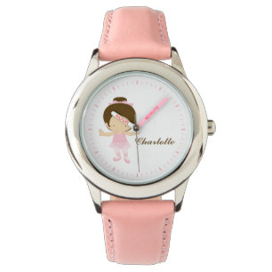Sweet Little Brünett Ballet Dancer Armbanduhr