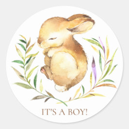 Sweet Little Bunny Es ist ein Boy-Gefallen Sticker