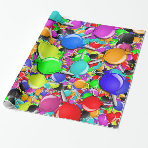 Sweet Little Candy Suckers Geschenkpapier