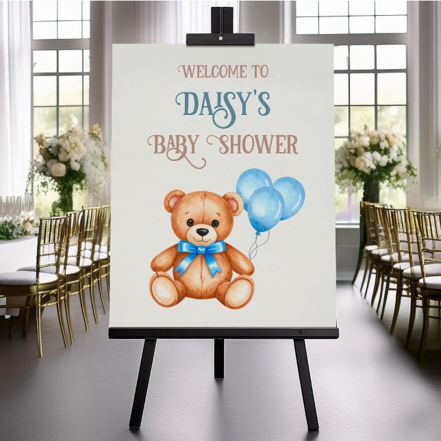 Sweet Little Cub Baby Dusche Empfang Poster (Von Creator hochgeladen)