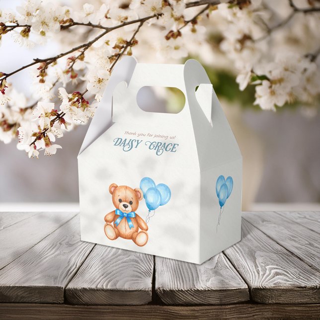 Sweet Little Cub Teddy Bear Baby Dusche Geschenkschachtel (Von Creator hochgeladen)
